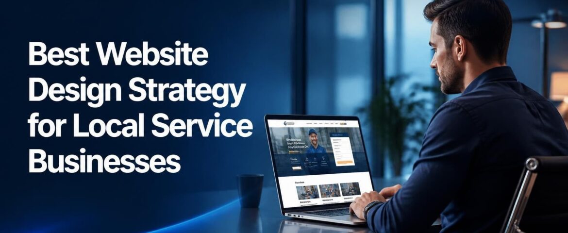 Modern website design strategy for local service businesses